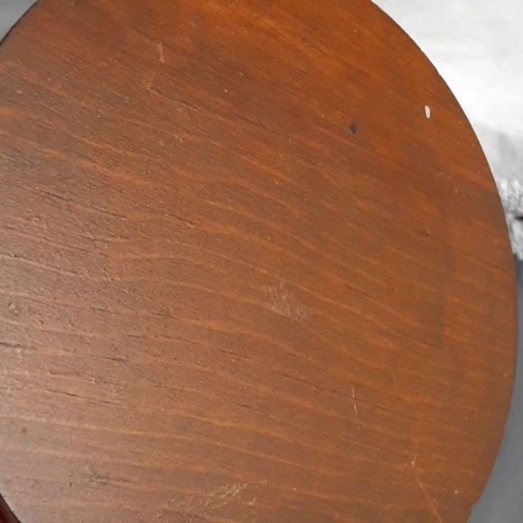 V1intage wooden candleholder - Picture 3 of 5